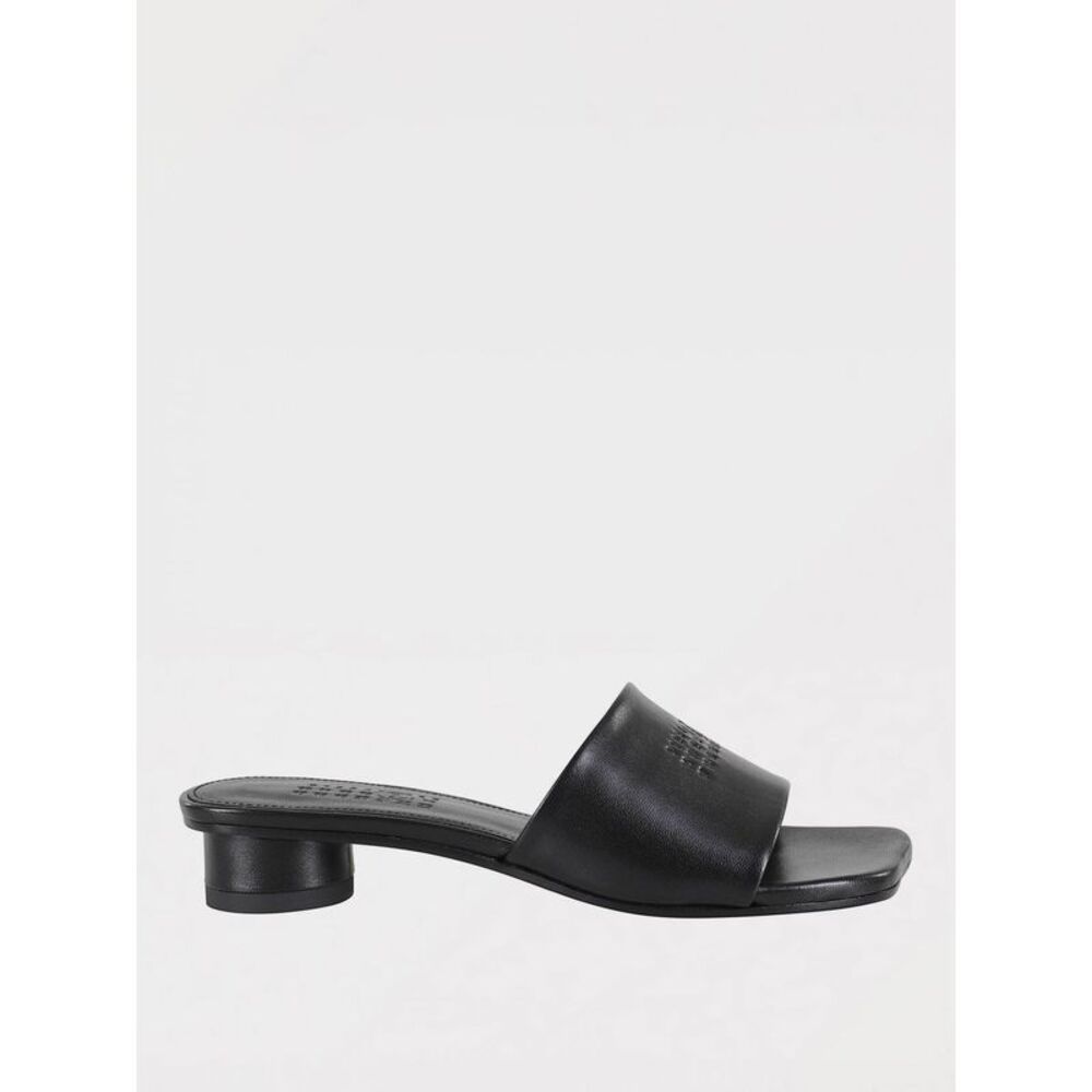 Mm6 Maison Margiela Heeled Sandals Woman Black